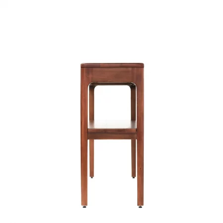 Consola de Madera Caoba con 2 Cajones 120x35x80 Cm - Moycor (4)