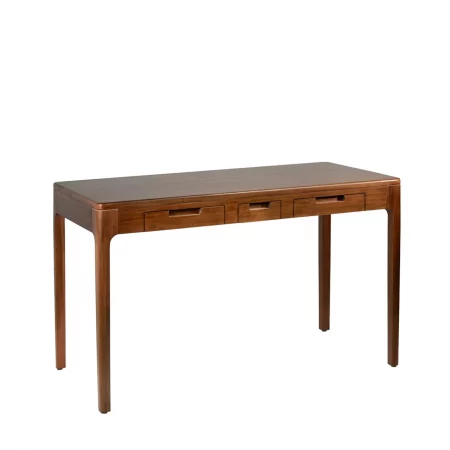Escritorio 3 Cajones Madera De Caoba Colección Oporto 120x60x76 Cm - Moycor (2)