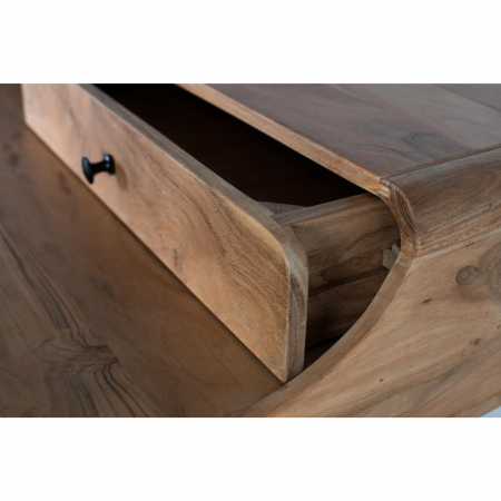 Escritorio Madera Acacia y Metal c3 Cajones - Giner y Colomer - 3