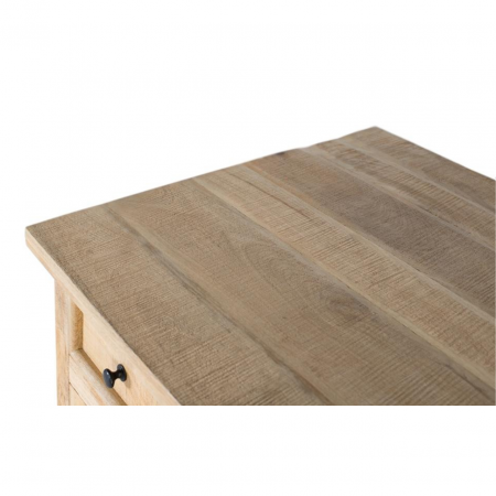 Escritorio Madera Mango Natural 2 Puertas + 2 Cajones - Giner y Colomer - 5