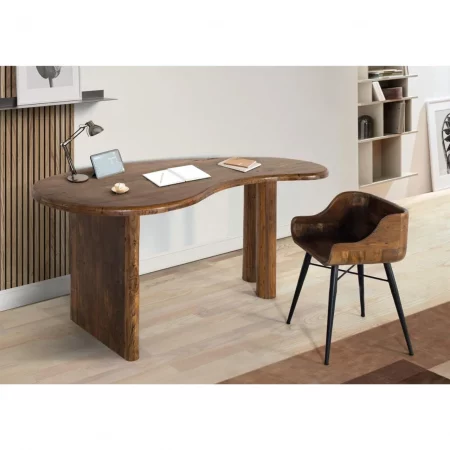 Escritorio Madera Teka 172x82x76 Cm - Giner y Colomer (1)