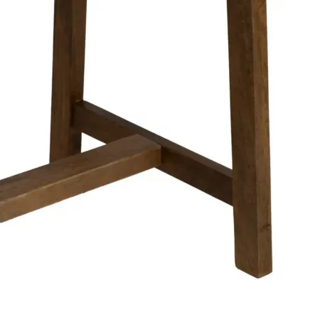 Escritorio Marrón Negro Madera Mango 120x60x78 Cm - IXIA (5)