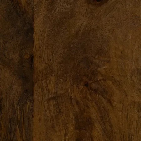 Escritorio Marrón Negro Madera Mango 122x62x90 Cm - IXIA (4)