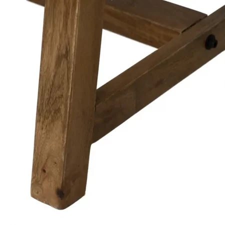 Escritorio Marrón Negro Madera Mango 125x60x75 Cm - IXIA (1)