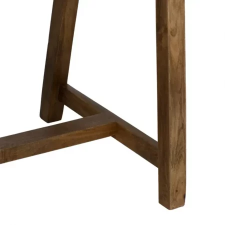 Escritorio Marrón Negro Madera Mango 125x60x75 Cm - IXIA (5)