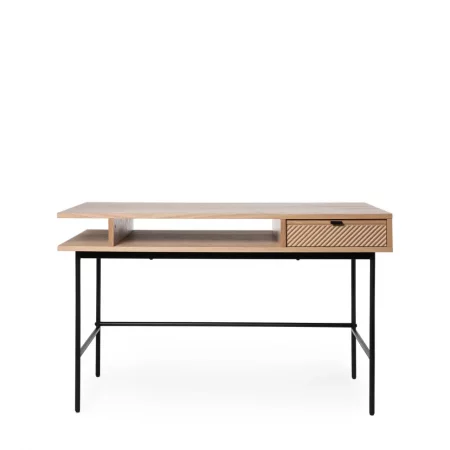 Escritorio Mod. Alabama 120x60x76 Cm RobleNegro - Somcasa (1)