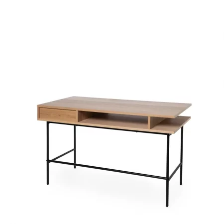 Escritorio Mod. Alabama 120x60x76 Cm RobleNegro - Somcasa (3)