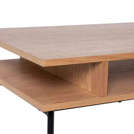 Escritorio Mod. Alabama 120x60x76 Cm RobleNegro - Somcasa (4)