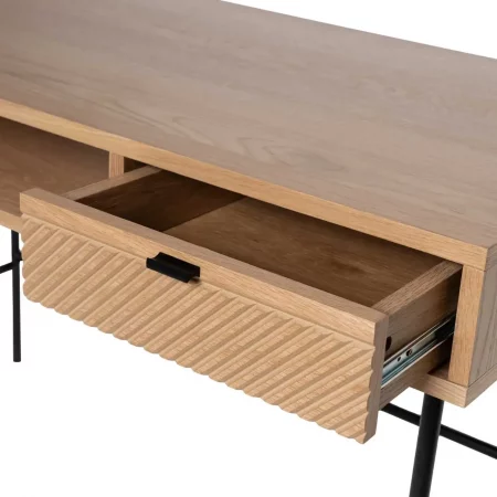 Escritorio Mod. Alabama 120x60x76 Cm RobleNegro - Somcasa (7)