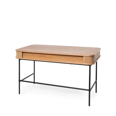 Escritorio Mod. Cornell 120x60x76 Cm RobleNegro - Somcasa (3)