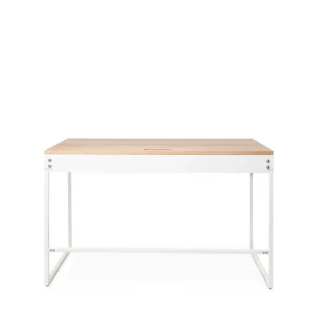 Escritorio Mod. Hudson 120x60x75 Cm Fija RobleBlanco- Somcasa (4)