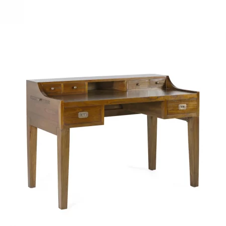 Escritorio Star con 6 Cajones 2 Bandejas y Accesorios de bronce - Moycor (1)