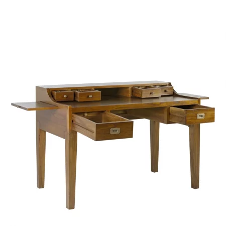 Escritorio Star con 6 Cajones 2 Bandejas y Accesorios de bronce - Moycor (2)