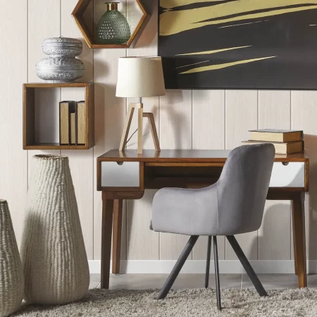 Escritorio con 2 Cajones y 1 Hueco Colección Artic 120x55x76 Cm - Moycor (6)