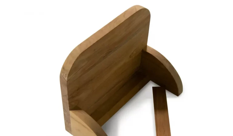 Estante Borneo Madera de Teca Natural 40x32x20 Cm - Moycor (6)