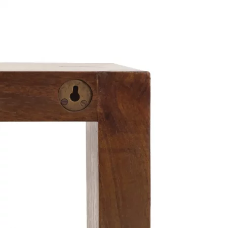 Estante Cuadrado Flamingo de Madera de Caoba - Moycor (3)