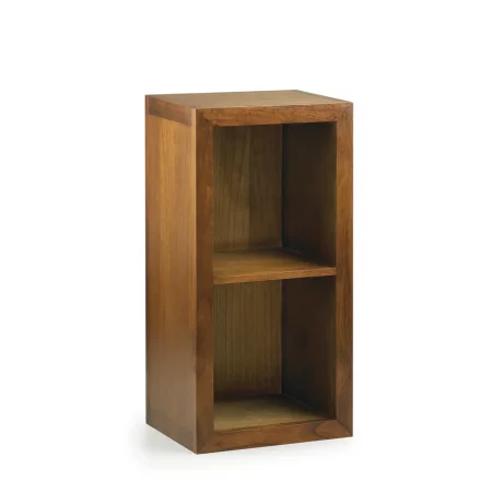 Estante Doble Hueco Madera Mindi Modelo Star Combi 45x35x90 Cm - Moycor (1)