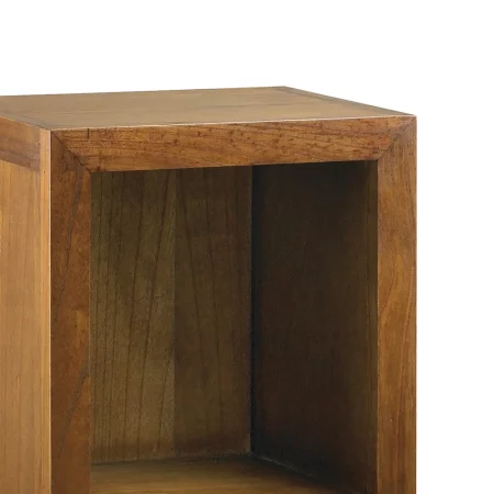 Estante Doble Hueco Madera Mindi Modelo Star Combi 45x35x90 Cm - Moycor (2)