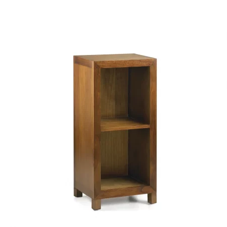 Estante Doble Hueco Madera Mindi Modelo Star Combi 45x35x90 Cm - Moycor (3)