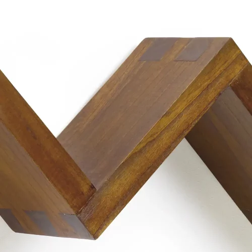 Estante Escalera Madera Mindi Modelo Star 120x20x28 Cm - Moycor (2)