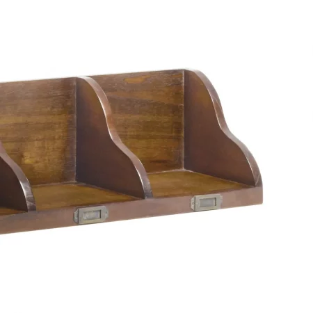 Estante STAR para CD'S de Madera Mindi con Detalles en Bronce - Moycor (2)