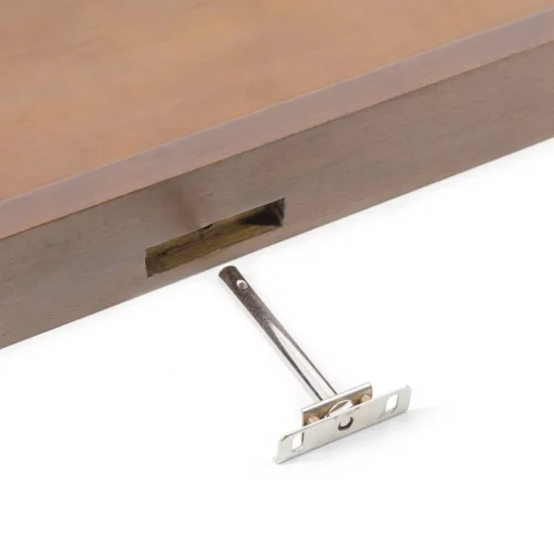 Estante de Pared Flamingo Hecho de Madera de Caoba - Moycor (2)