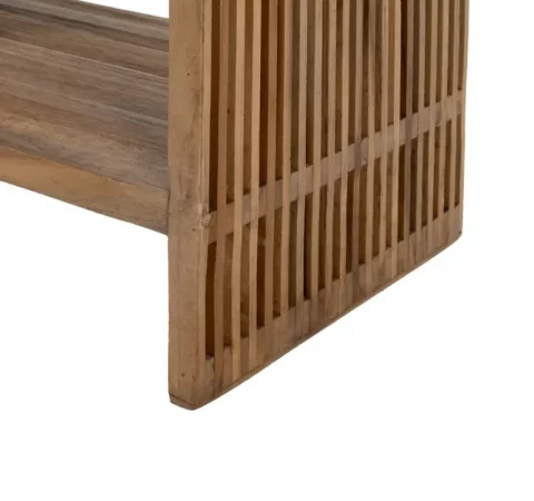 Estantería Madera de Teca Salón 54x35x190 Cm - IXIA (2)