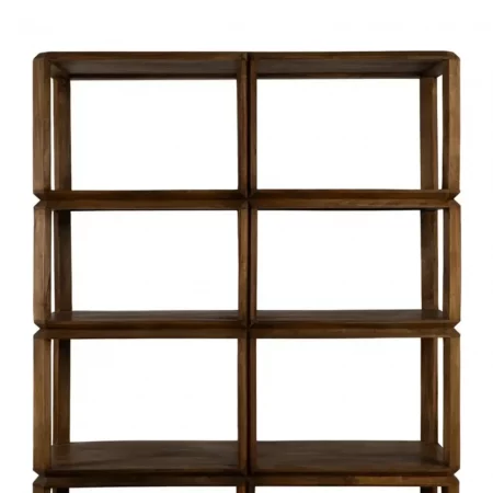 Estantería Marrón Madera Mango Salón 155x42x195 Cm - IXIA (5)