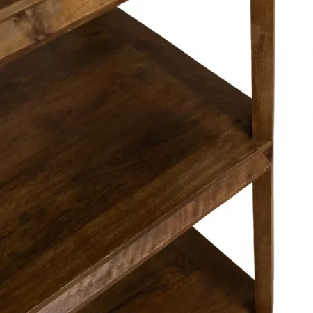 Estantería Marrón Madera Mango Salón 155x42x195 Cm - IXIA (6)