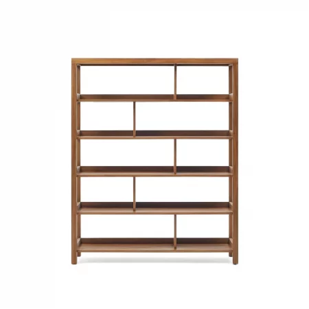 Estantería Sashi de madera maciza de teca 150 x 185 cm-1