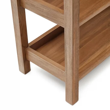 Estantería Sashi de madera maciza de teca 150 x 185 cm-4