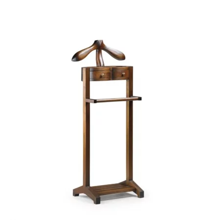Galán de Noche en Madera de Caoba Modelo Flamingo 47x34x122 Cm - Moycor (1)