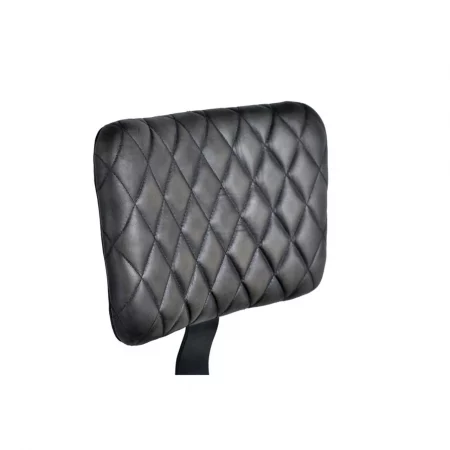 Juegos de 2 Taburetes Tapizados en Cuero Gris Patas de Metal 56x57x75 Cm - Giner y Colomer (4)