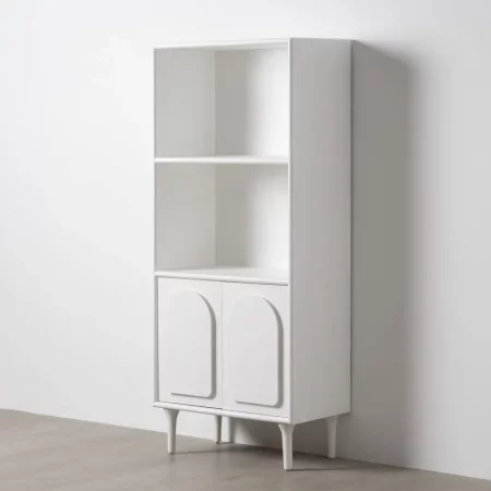 LIBRERÍA BLANCO DM-MADERA 80 X 40 X 175 CM-3