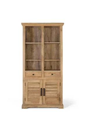 Librería De Madera De Mango-1