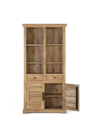 Librería De Madera De Mango-4