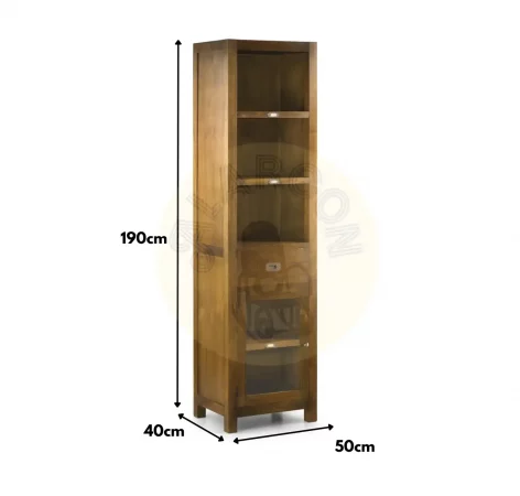 Librería Star 1 Cajón 1 Puerta 3 Estantes - Moycor MOVIL (2)