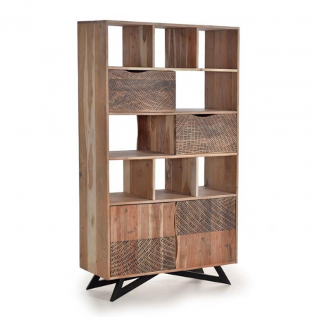 Librería con 2 Cajones y 2 Puertas - Giner y Colomer - 2