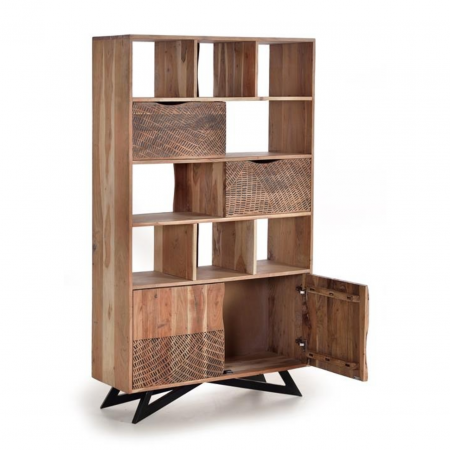 Librería con 2 Cajones y 2 Puertas - Giner y Colomer - 3