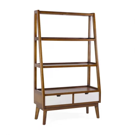 Librería con 3 Estantes y 2 Cajones Colección Artic 100x1640x170 Cm - Moycor (1)