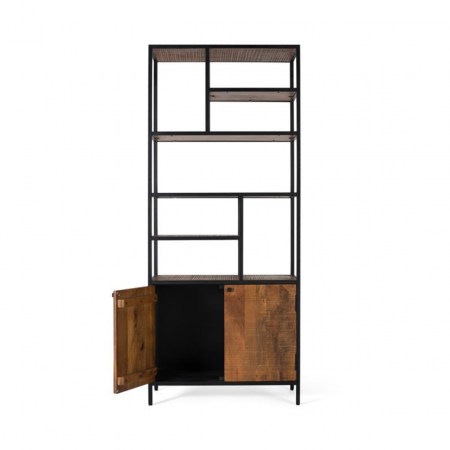 Librería con Estructura de Metal y Madera de Mango - Giner y Colomer - 3