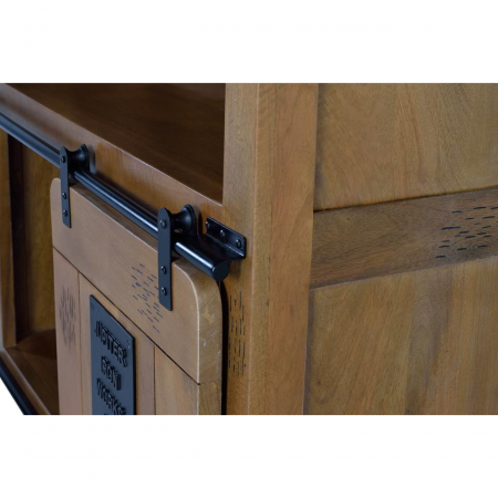 Librería de Madera Mango Maciza Estilo Industrial - Giner y Colomer - 4