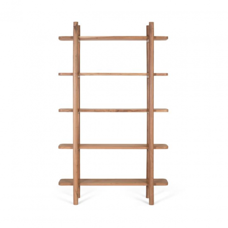 Libreria de Madera de Acacia de 5 Estantes - Giner y Colomer (1)