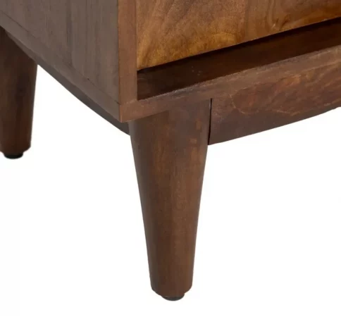 Librero de madera de mango con puertas 38x76cm y huecos 76,5x38cm - MOVIL (5)