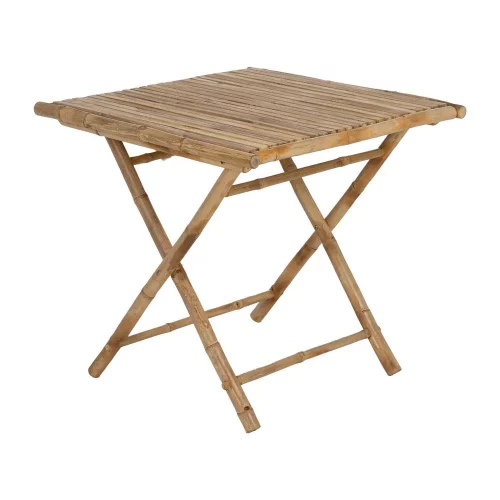 MESA AUXILIAR NATURAL BAMBÚ 80 X 80 X 75 CM-1