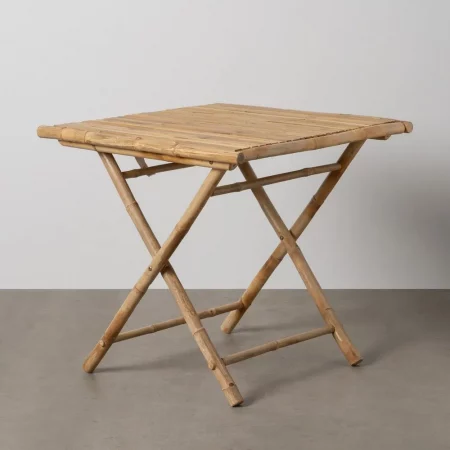 MESA AUXILIAR NATURAL BAMBÚ 80 X 80 X 75 CM-2