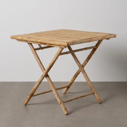 MESA AUXILIAR NATURAL BAMBÚ 80 X 80 X 75 CM-2
