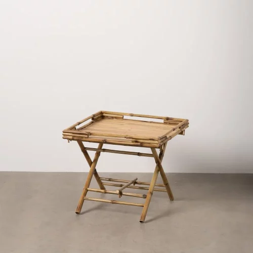MESA AUXILIAR NATURAL BAMBÚ SALÓN 56 X 56 X 50 CM-2
