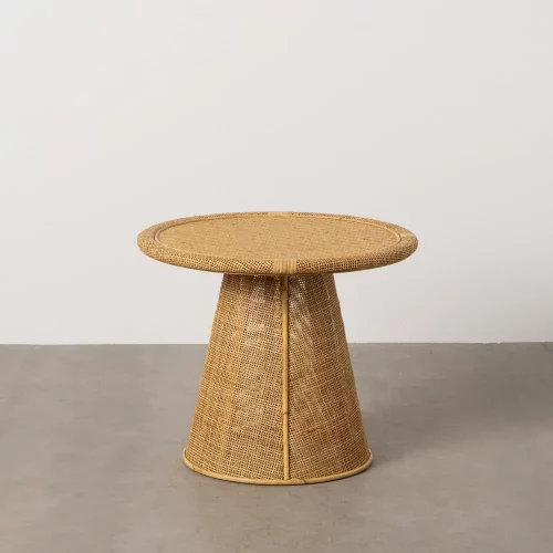 MESA AUXILIAR NATURAL BAMBÚ SALÓN 59 X 59 X 49,50 CM-2