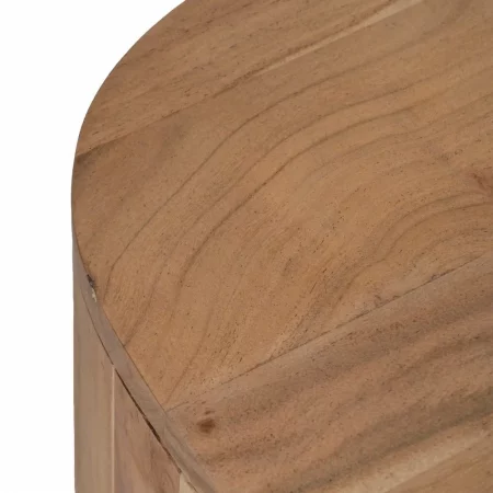 MESA CENTRO NATURAL MADERA DE ACACIA 120 X 50 X 40 CM-3